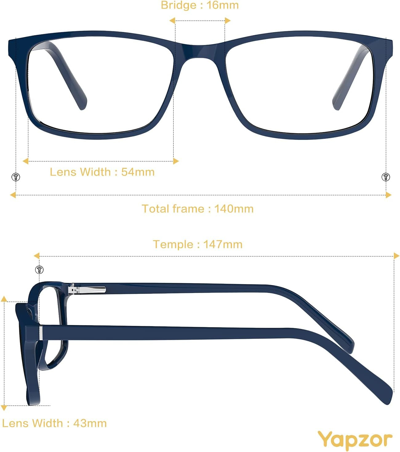 Blue Light Blocking Glasses for Women Men anti Eye Strain Computer Gaming Glasses Blue Light Filter Eyeglasses